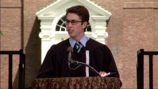 Valedictory to the College: Josh Kornberg