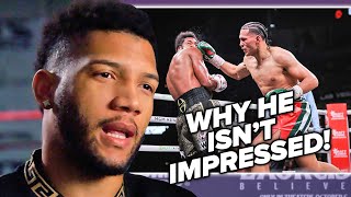 David Morrell tells Benavidez he beat OLD MAN in Andrade! Calls BS on fight offer!