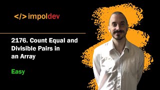 Count Equal and Divisible Pairs in an Array | LeetCode 2176 - Python