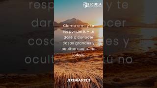 Palabra de Dios- Jeremías 33:3