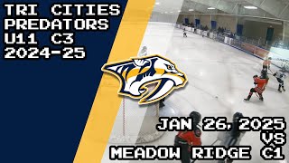 Tri City Predators | U11 C3 | 2024-2025 | Jan 26, 2025 | Pitt Meadows C1