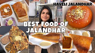 Haveli Jalandhar| Best food of Jalandhar | Amritsari kulcha,Masala Dosa , Pav Bhaji| Tanya Dhamija