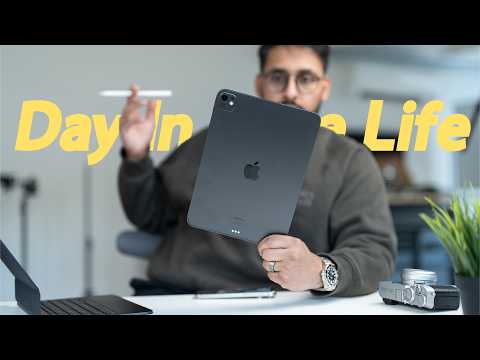 A day in the life with the iPad Pro M4 – I tried to replace my MacBook Pro.