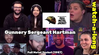 Meet Gunnery Sergeant Hartman | Full Metal Jacket (1987) First Time Watching Movie Reactions