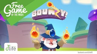 Free Game of the Week - Bounzy! - Gameplay Review (iOS)