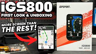 iGPSport iGS800 GPS Cycling Computer // First Look Details & Unboxing