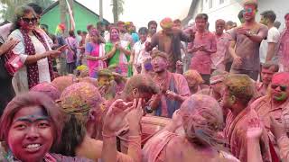 Holi celebration in Barpeta Satra