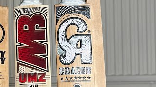 Two very special Cricket Bats from CA 2023