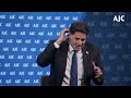 a conversation with ron dermer israeli minister of strategic affairs at ajc global forum 2023