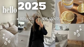 HELLO 2025 ✨| fixer ses objectifs pour réussir son année (motivation et nouvelles habitudes) 🧸