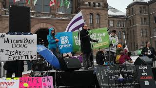 Recording of Mike Schreiner at the \