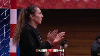 Kazakhstan vs China | President's Cup highlights | 24th IHF Women's World Championship, Japan 2019