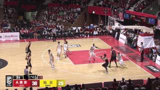 アルバルク東京vs仙台89ERS｜B.LEAGUE第27節GAME2Highlights｜04.09.2017 プロバスケ (Bリーグ)