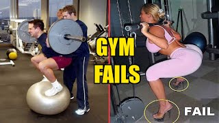 Most Dangerous Gym fails Compilation   Gym workouts gone wrong