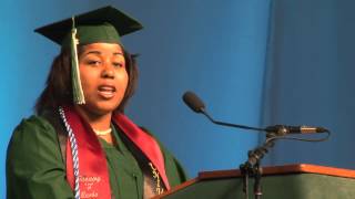 Binghamton University Commencement Spring 2014 - Tanairy Carbo \