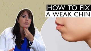 How To Fix A Weak Chin Non-Surgically