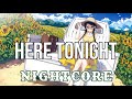 (NIGHTCORE) Here Tonight - Brett Young