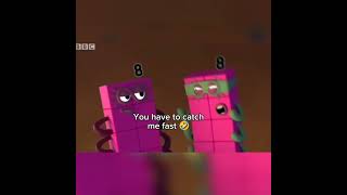 [Reupload] Octonaughty escaped from Octoblock aka Eight BUT HE FAILS. || #numberblocks #capcut #idk