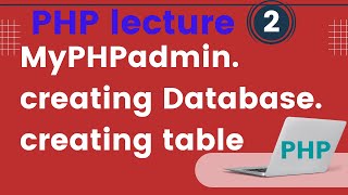 Creating Database From PHP Script | MyPHPadmin PHP | Table In Database