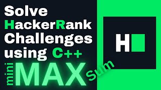 HackerRank C++ Solutions → Mini-Max Sum