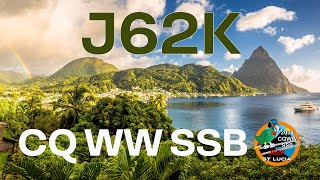 Inside the St Lucia J62K CQ Worldwide SSB Team