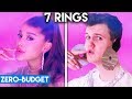 ARIANA GRANDE WITH ZERO BUDGET (7 Rings PARODY)