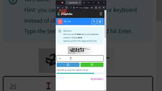 Captcha 1/16 | 2captcha Training Mode Completed | 2023 #rjahidali1 #shorts #viral #shortvideo