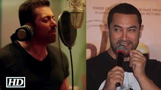 Finally! Aamir REACTS to Salman's 'Main Hoon Hero Tera' Song