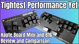 Haute42's Haute Board Mini and B16 Leverless Controllers Review and Comparison