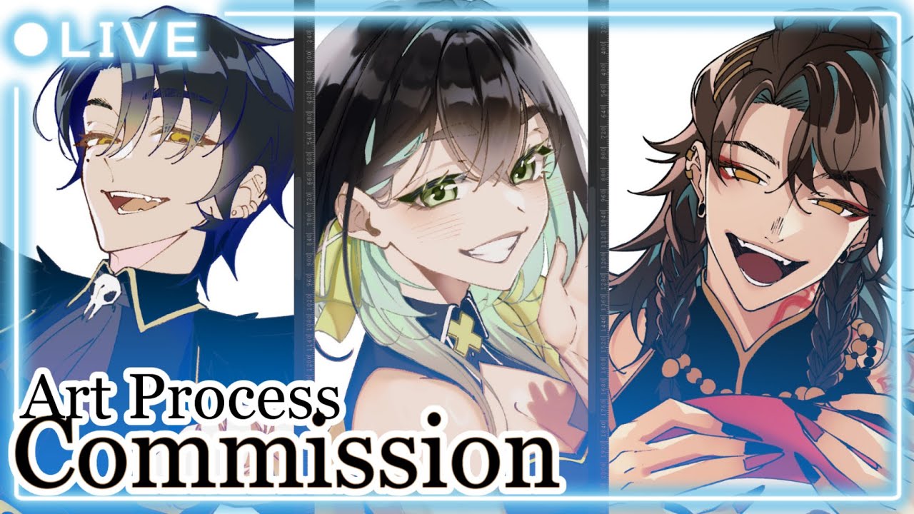 рџќ Working On Art Commission For Various Clients Youtube