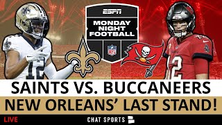 Saints vs. Buccaneers Live Streaming Scoreboard, Play-By-Play & Highlights On MNF | NFL Week 13