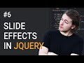 6: How to make slide effects in jQuery - Learn jQuery front-end programming