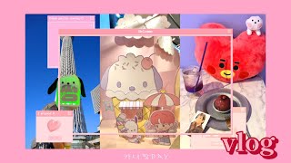 【vlog】DFESTA TOKYO🗼⌇サンリオ✖️NCT🐶🍬🧁⌇ 新大久保でアミ活💜 ⌇ボラカフェでプチパニック😶⌇ DFESTA購入品とプリ機列レポ💘 ⌇