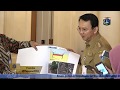 26 Sept 2016 Gub Basuki T. Purnama wawancara informal dengan wartawan Balaikota