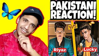 Pakistani Reaction On Riyaz Ali vs Lucky Dancer TikTok Videos 2020 | Who is Best ?| jaffar raection