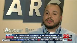 Kern Back in Business: Account Resolution Group growing team by 50