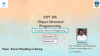 KTU CS205 Object Oriented Programming using Java