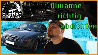 Ölwanne ausbauen, prüfen, reinigen und mit Dirko HT RICHTIG abdichten ❗️ | DIY