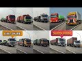 Truk Trailer, Gandeng, Kontener & Trinton FAW JH6, Hino, UD Quester, Axor, Fuso, DAF CF & Isuzu Giga