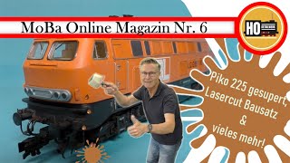 Modellbahn Online Magazin Ausgabe 6 aus dem H0-Detailwerk - Superung Piko 225, Lasercut-Gebäude