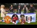 Manchester United vs Fulham 1-0 Joshua Zirkzee Debut Goal🔥 Erik ten Hag And Zirkzee Reaction