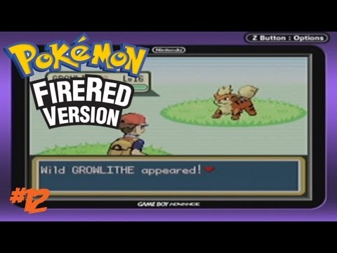 Pokemon FireRed/LeafGreen-Episode 12: Growlithe Hunting Pokemon FireRed/LeafGreen-Episode 12: Growlithe Hunting
