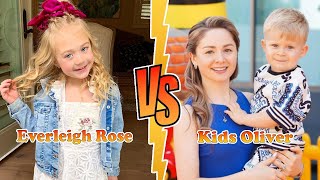 Everleigh Rose Soutas VS Kids Oliver (Kids Diana Show) Transformation 👑 New Stars From Baby To 2024