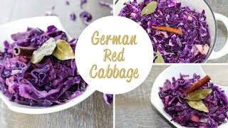 Traditional German Red Cabbage without Bacon