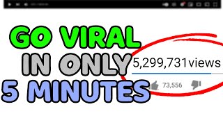 How to Make a YouTube Short Go Viral in 5 Minutes (Step By Step Guide)