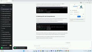 python array delete element