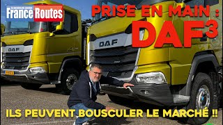 Essai des camions Daf XDc et XFc Construction