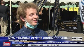 Gov. Kay Ivey visits Fort Payne for training center groundbreaking