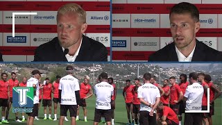 Kasper Schmeichel and Aaron Ramsey TALK on what the FUTURE holds for Nice