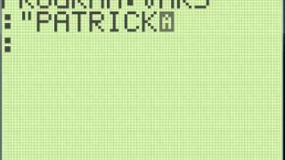 TI-83/84+ Programming - Variables